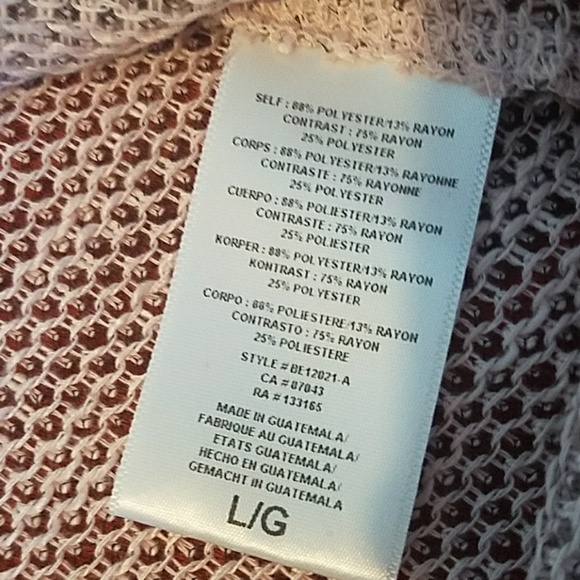 Pure Good Lavender Knit Sweater Tie Large - Picture 7 of 8